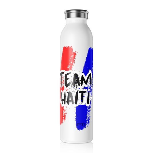 Team Haiti Slim Water Bottle