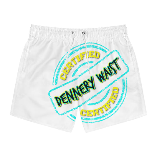 Keevo Certified - Dennery Waist -  Men's Fete Shorts (white)
