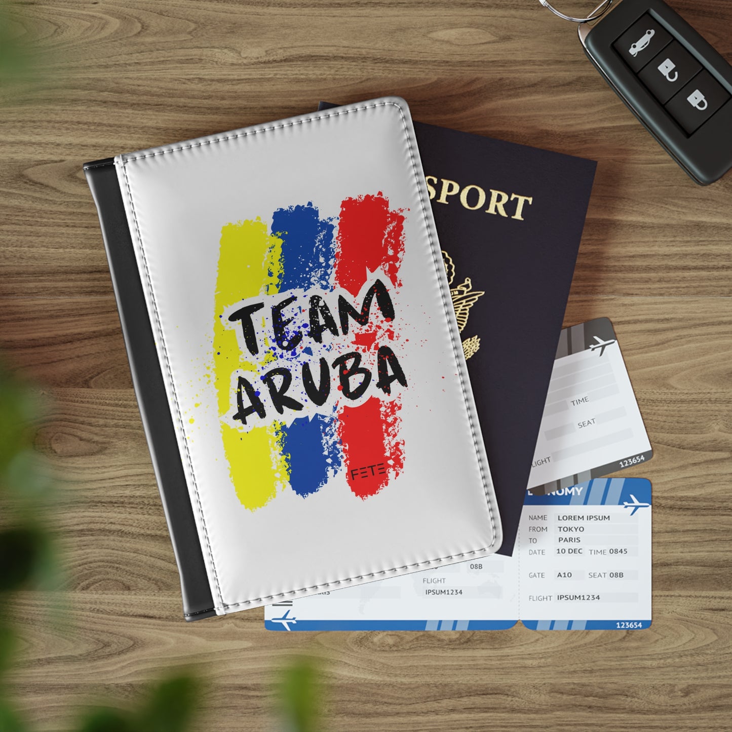 Tram Aruba Passport Cover