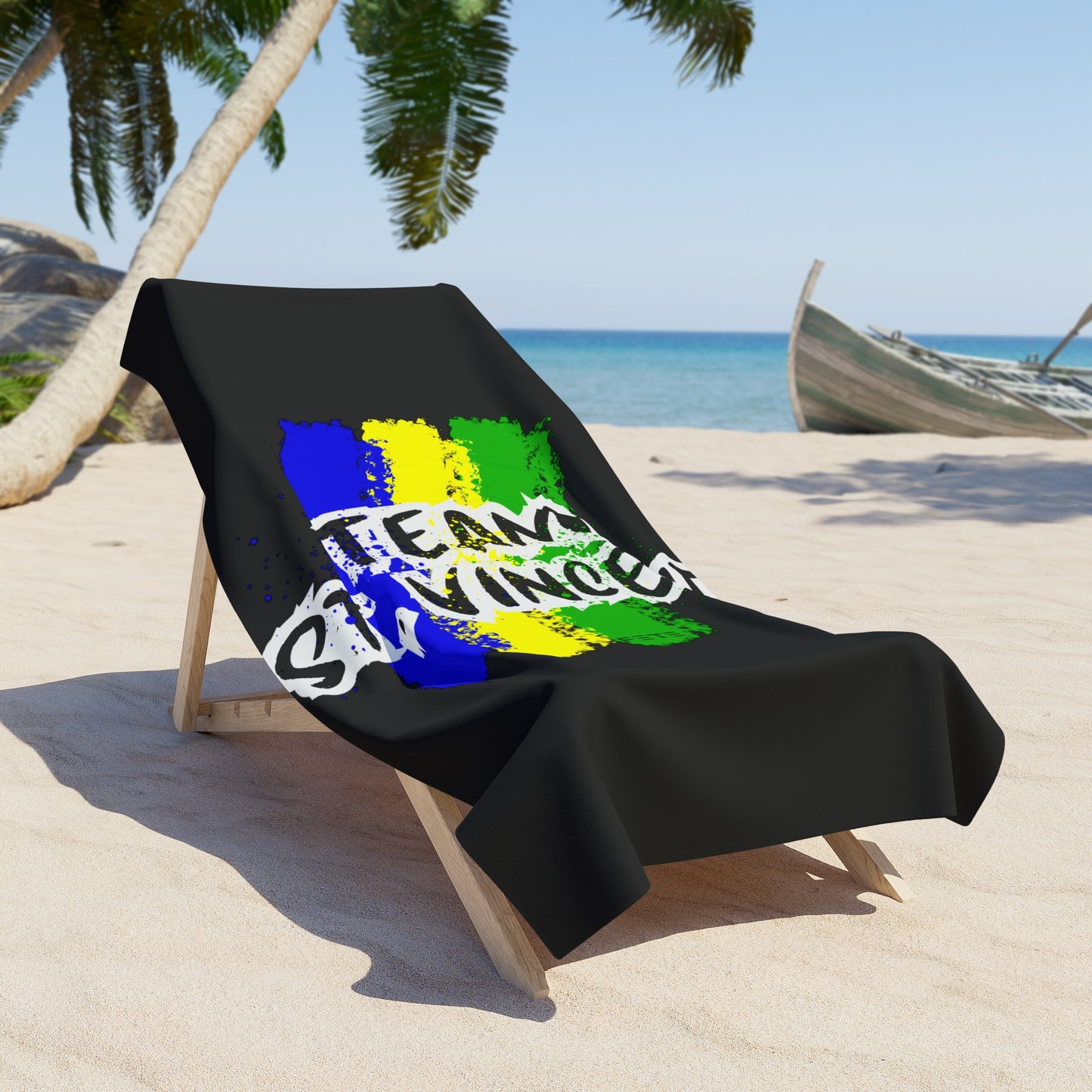 Team St. Vincent Beach Towel