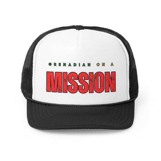 Grenadian on a Mission Trucker Caps