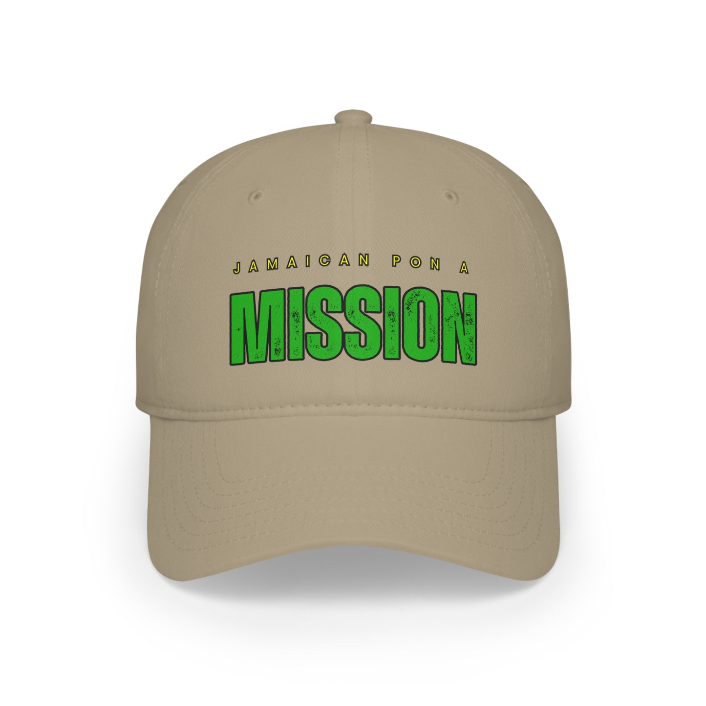 Jamaican pon a Mission Profile Baseball Cap