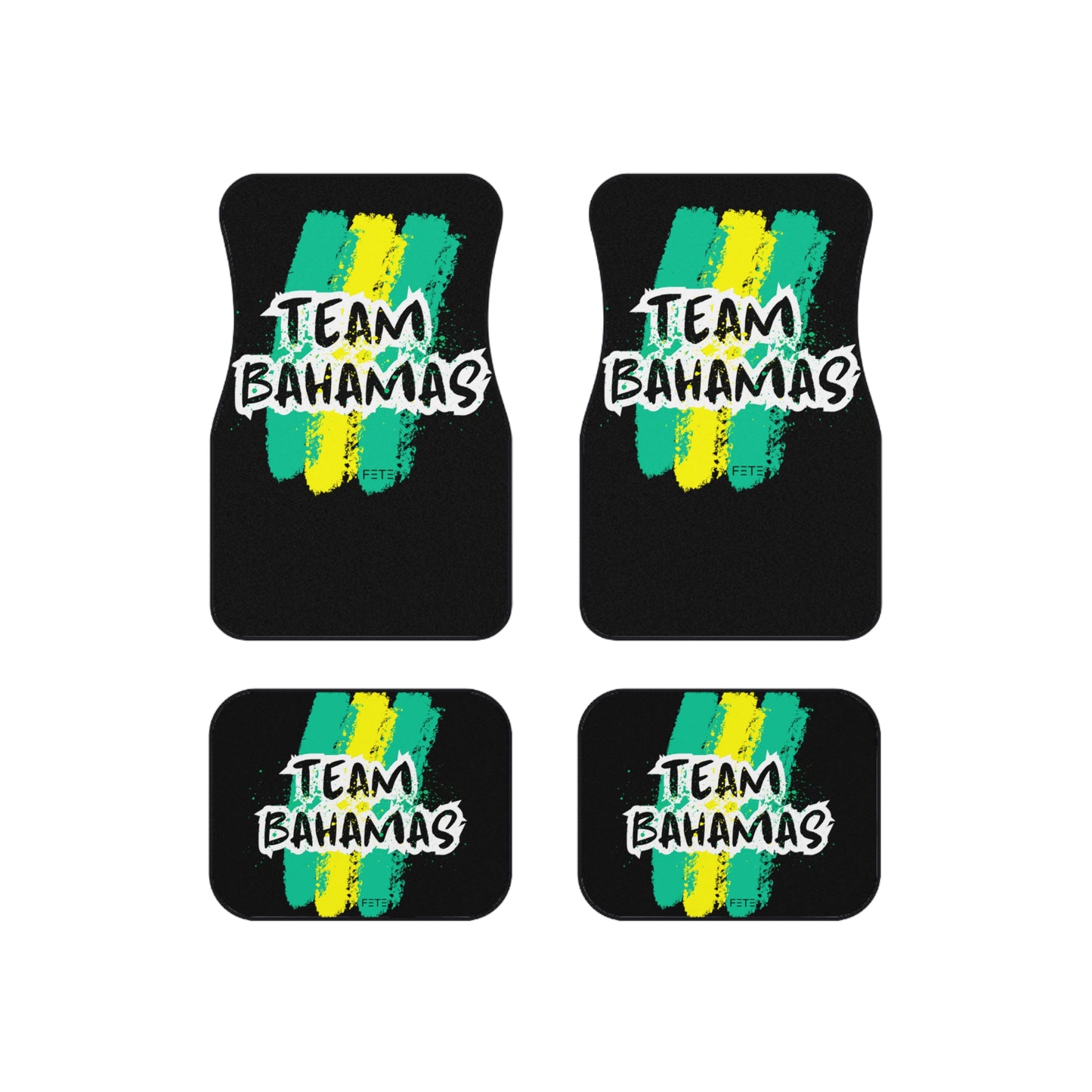 Team Bahamas Car Mats (Set of 4)