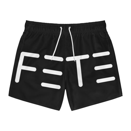 FETE Logo Swim Trunks (AOP)