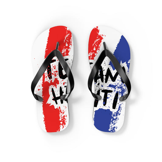 Team Haiti Flip Flops