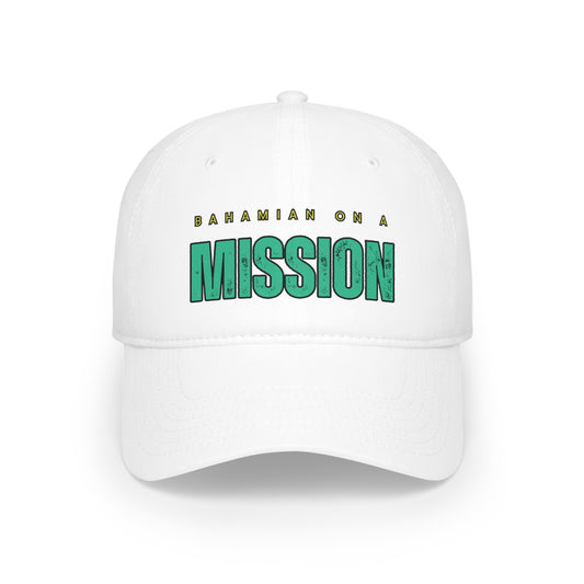 Bahamian on a Mission Profile Baseball Cap