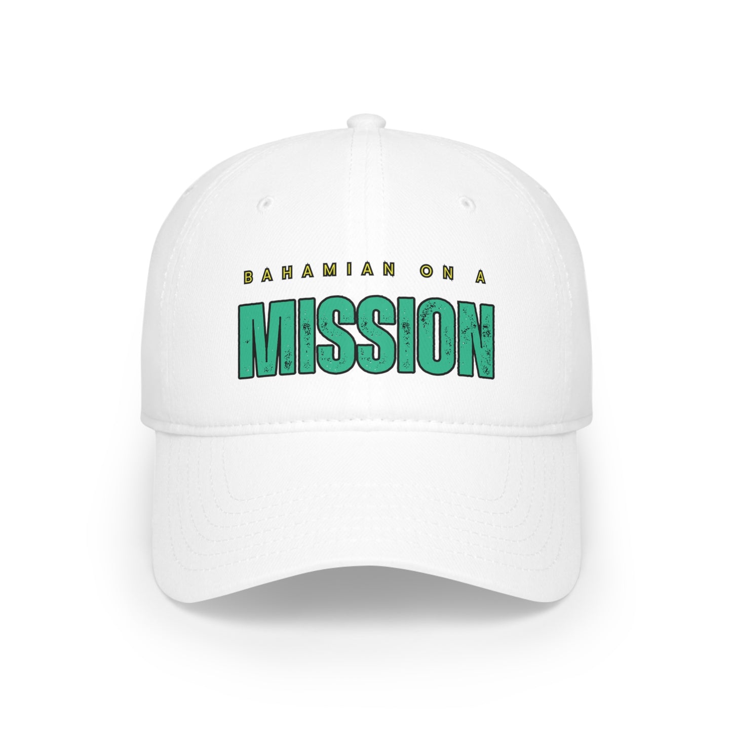 Bahamian on a Mission Profile Baseball Cap