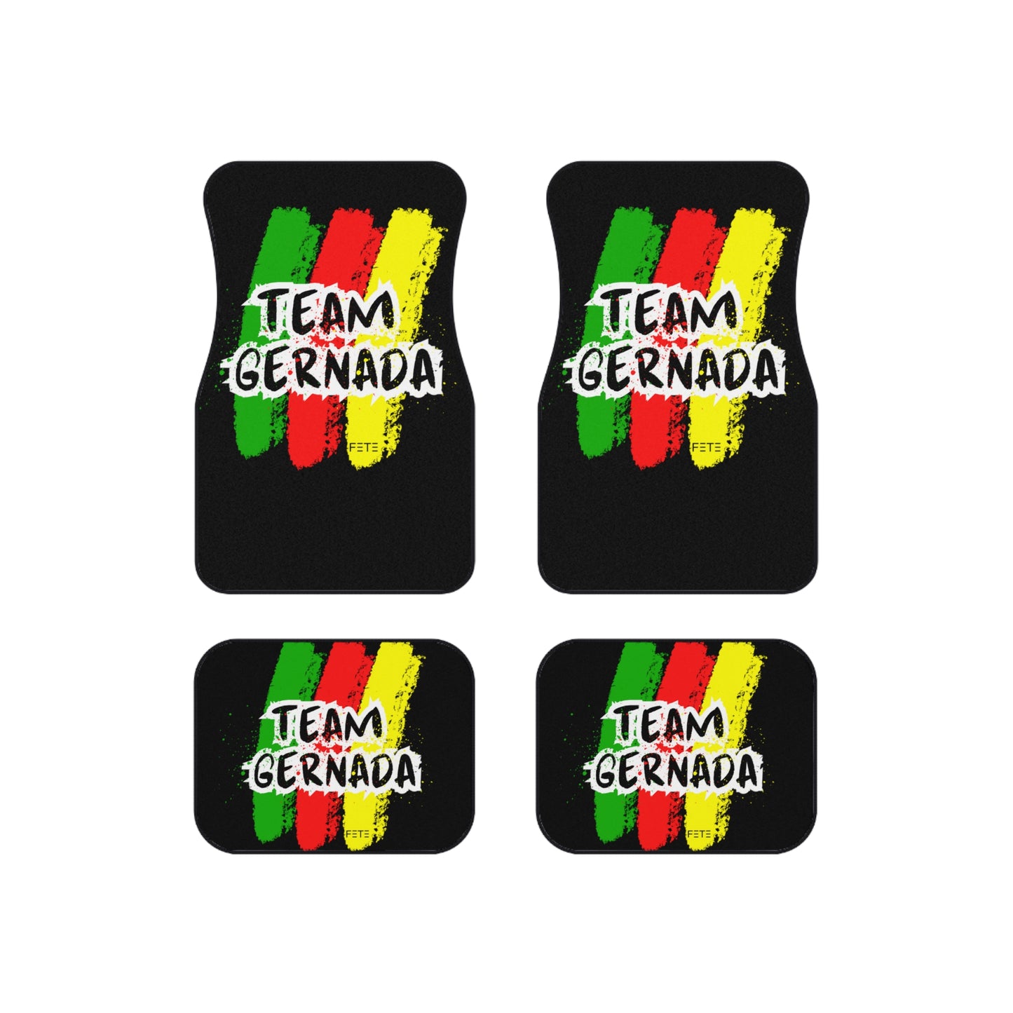 Team Grenada Car Mats (Set of 4)