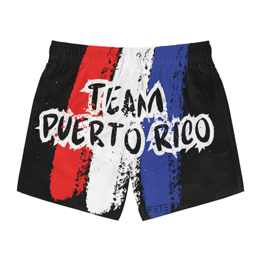 Team Puerto Rico Swim Trunks (AOP)