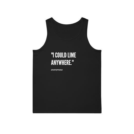 I could lime anywhere Unisex Softstyle™ Tank Top