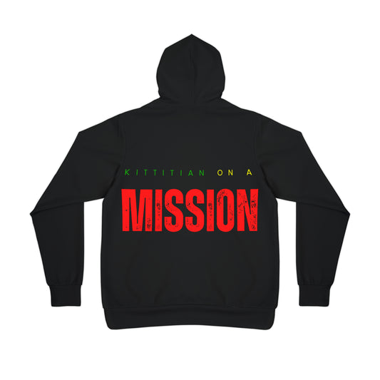 Kittitian on a Mission Athletic Hoodie (AOP)