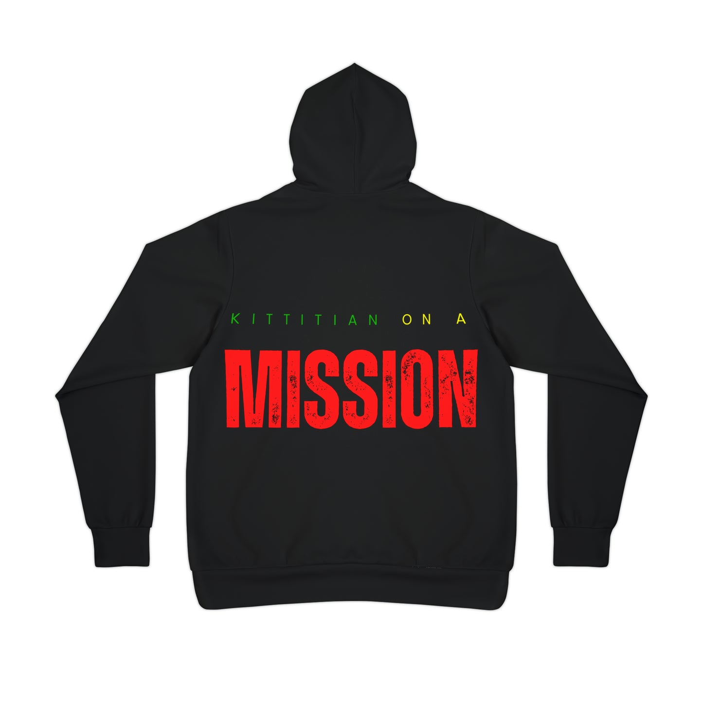 Kittitian on a Mission Athletic Hoodie (AOP)