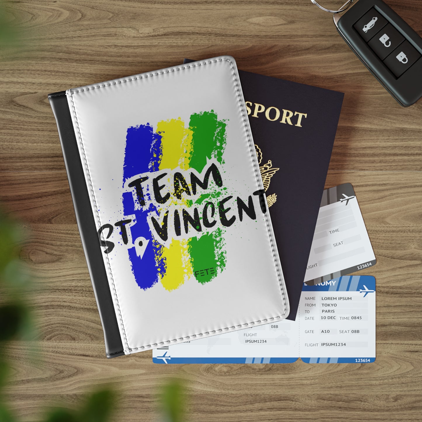 Team St. Vincent Passport Cover