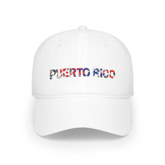 Puerto Rico Profile Baseball Cap