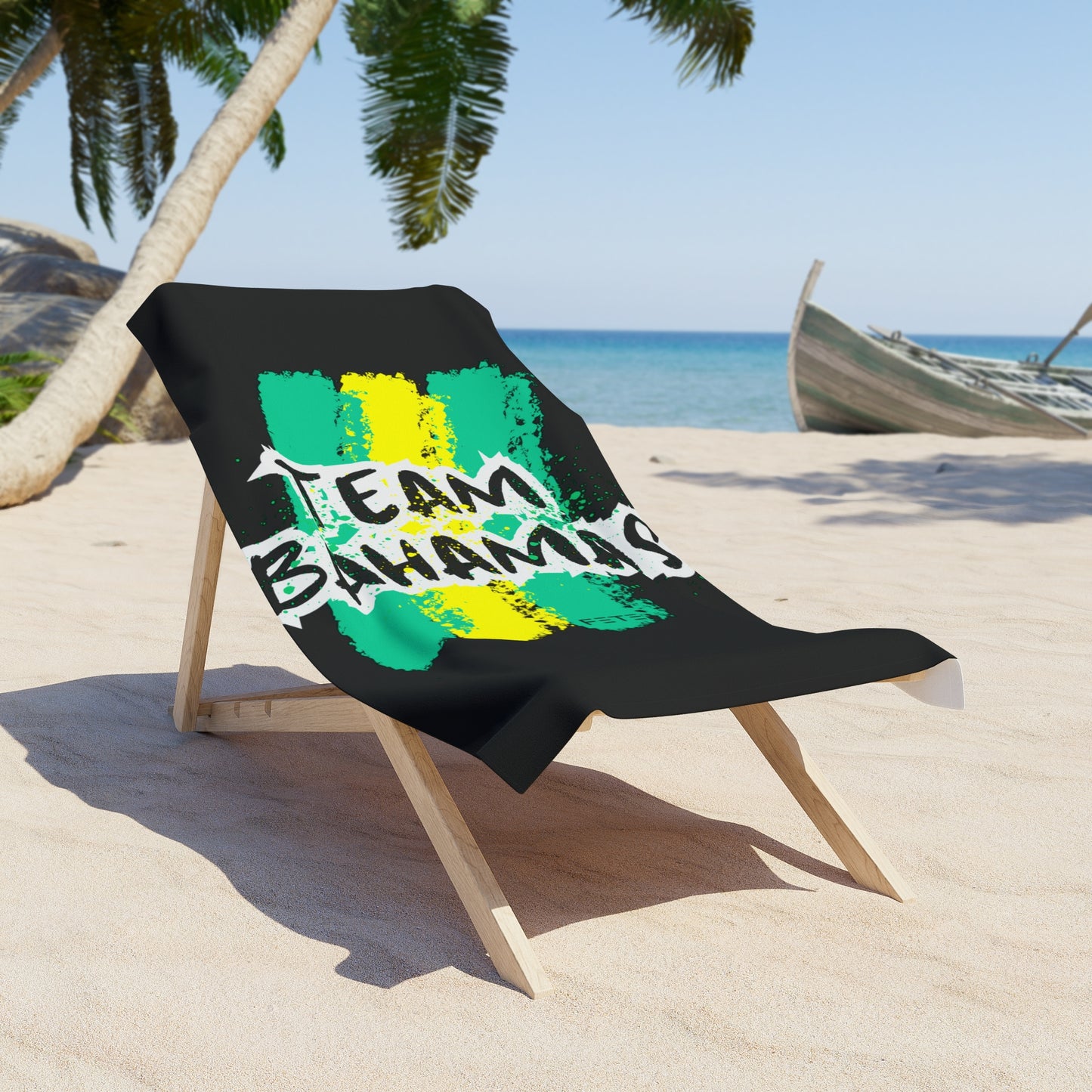 Team Bahamas Beach Towel