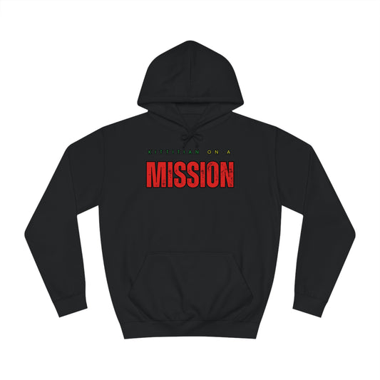 Kittitian on a Mission College Hoodie