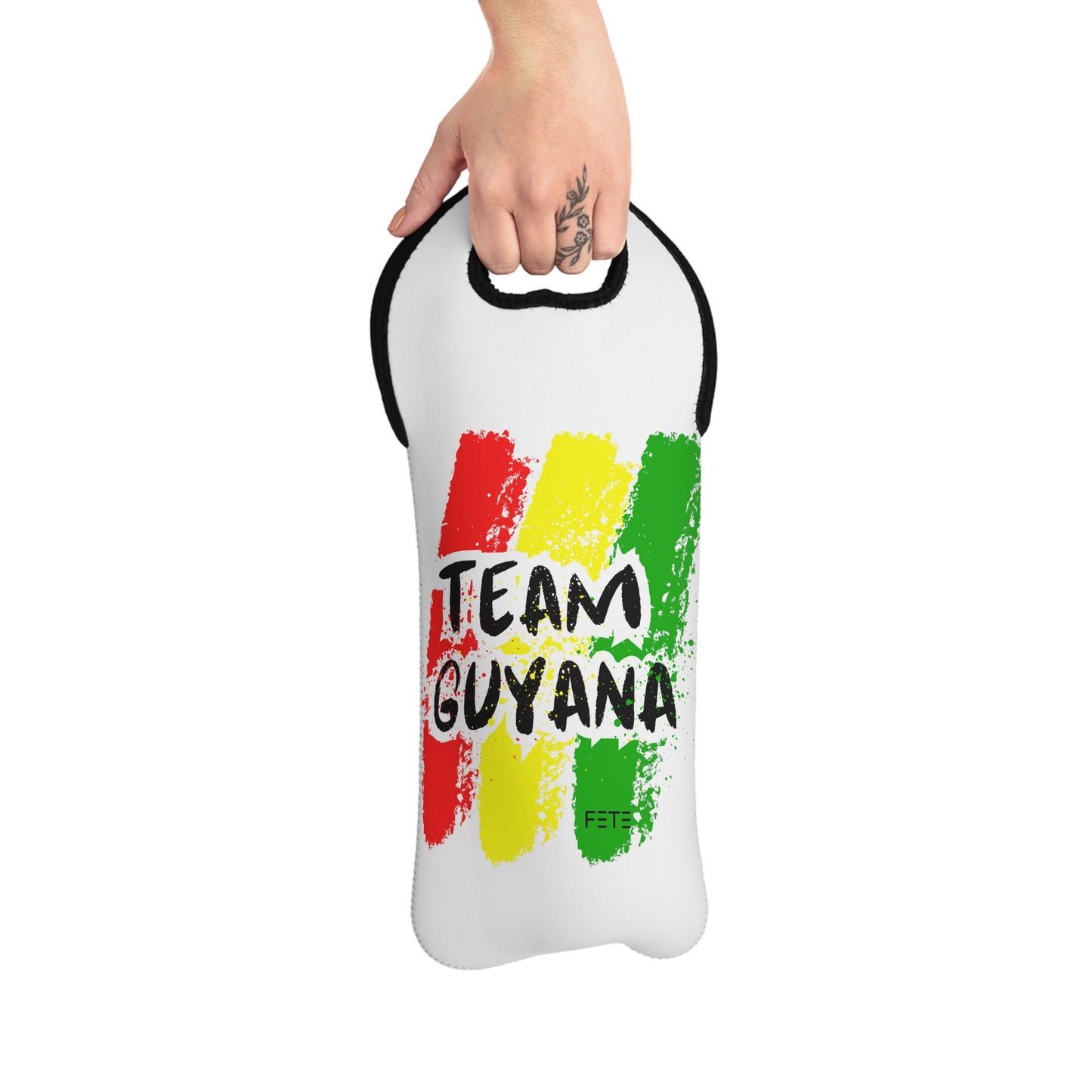 Team Guyana Wine Tote Bag