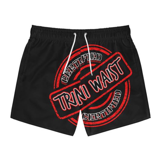 Keevo Certified -  Trini Waist -  Men's Fete Shorts (black)