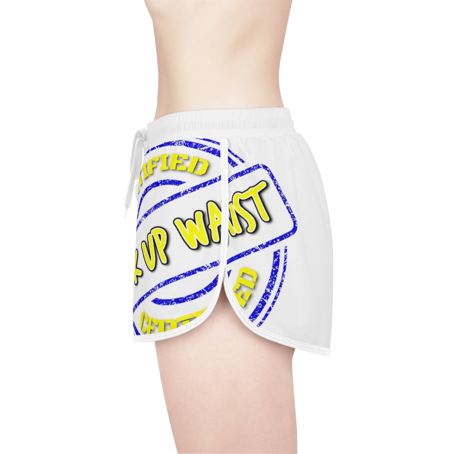 Keevo Certified - Wuk Up Waist   Women's Relaxed Shorts (AOP)