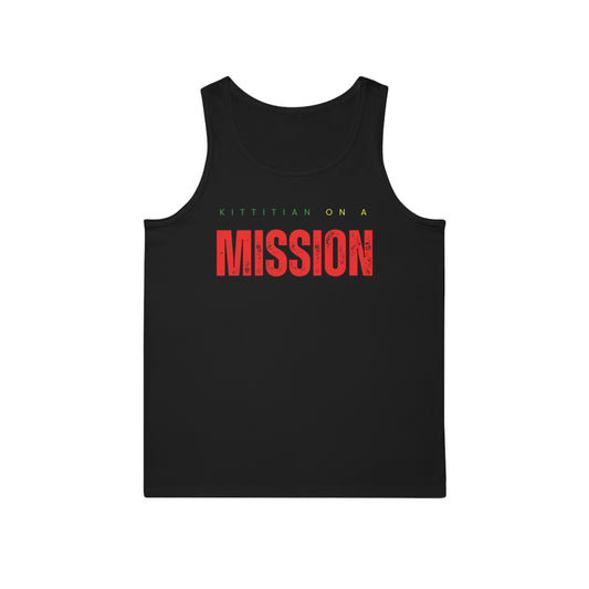 Kittitian on a Mission Unisex Softstyle™ Tank Top